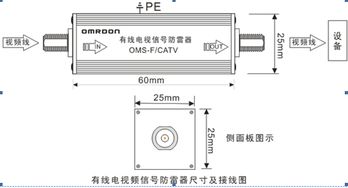 有線電視信號防雷器使用說明書